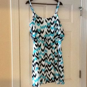 Rue 21 chevron mini dress